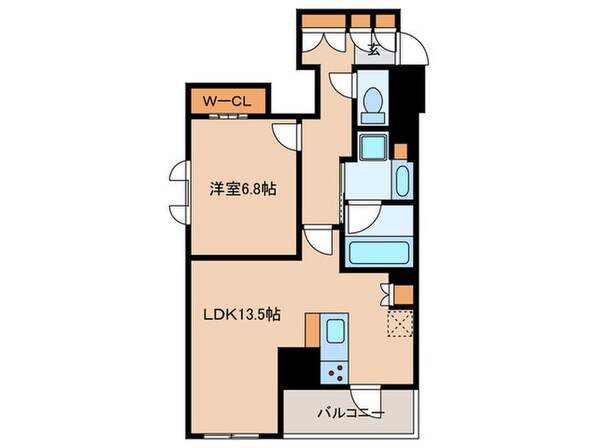 ザ・パークハビオ南大井の物件間取画像